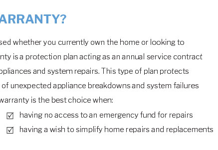 is air conditioner covered under home warranty